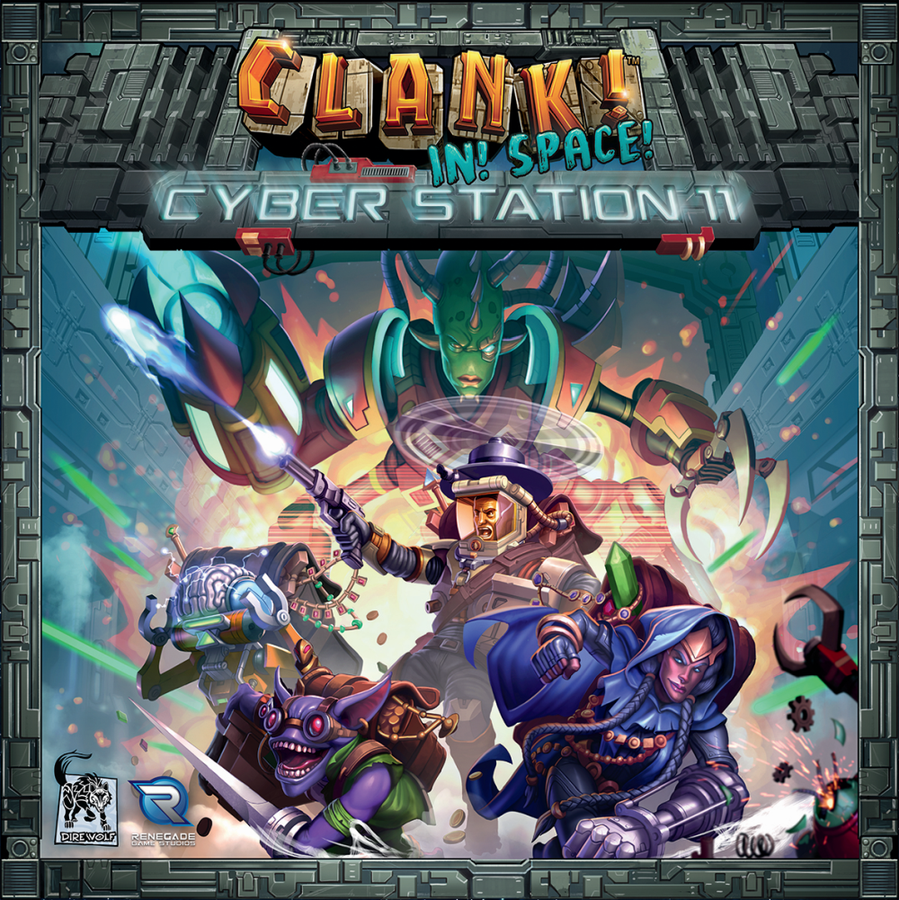 Clank! In! Space! Cyber Station 11 Board Games Dire Wolf Digital   