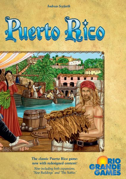 Puerto Rico Deluxe Board Games Rio Grande Games