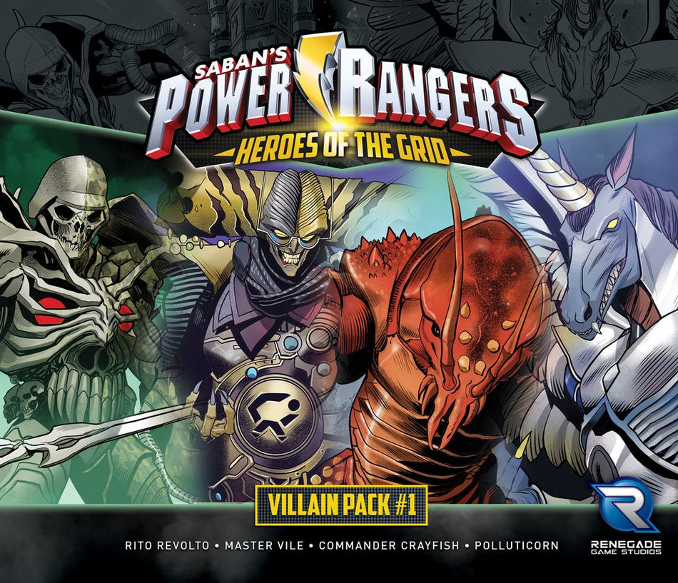 Power Rangers: Heroes of the Grid – Villain Pack #1 Miniatures Other