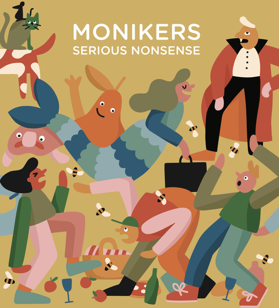 Monikers: Serious Nonsense Party Games Asmodee