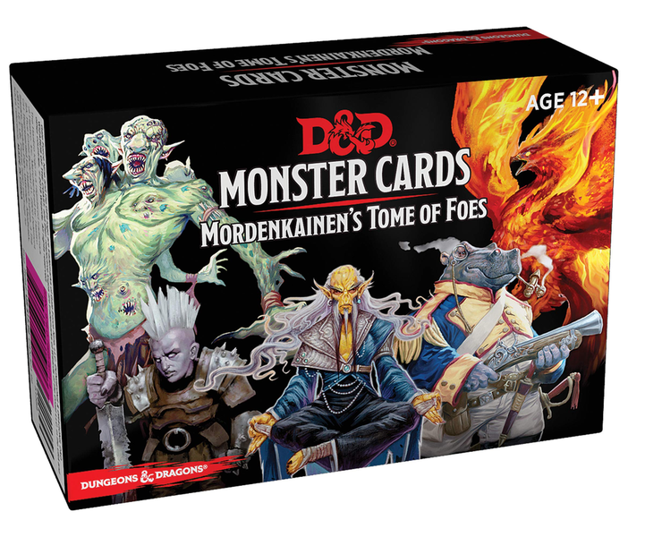 D&D 5e Monster Cards: Mordenkainen's Tome of Foe Supplies Gale Force Nine