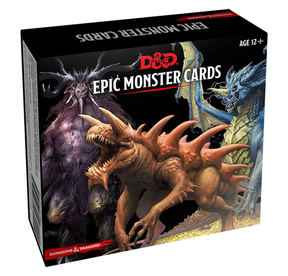 D&D 5e Monster Cards: Epic Monsters Home page Gale Force Nine   