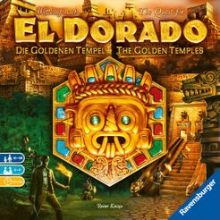 The Quest for El Dorado: The Golden Temples Expansion Board Games Ravensburger