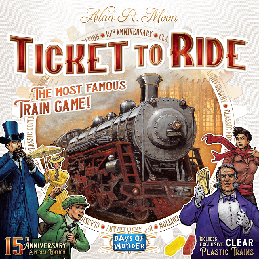 Ticket to Ride: 15th Anniversary Special Edition Board Games Asmodee   