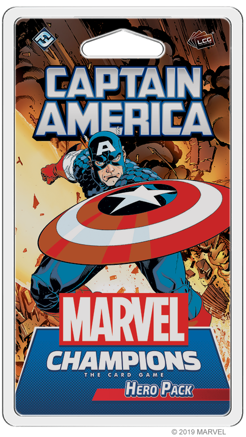 Marvel Champions LCG: Captain America Hero Pack Card Games Fantasy Flight