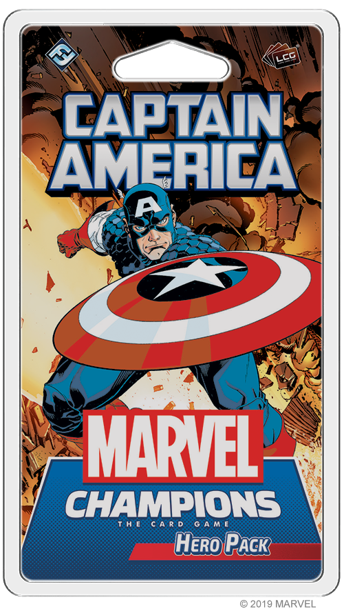 Marvel Champions: The Living Card Game - Captain America Hero Pack Home page Asmodee   