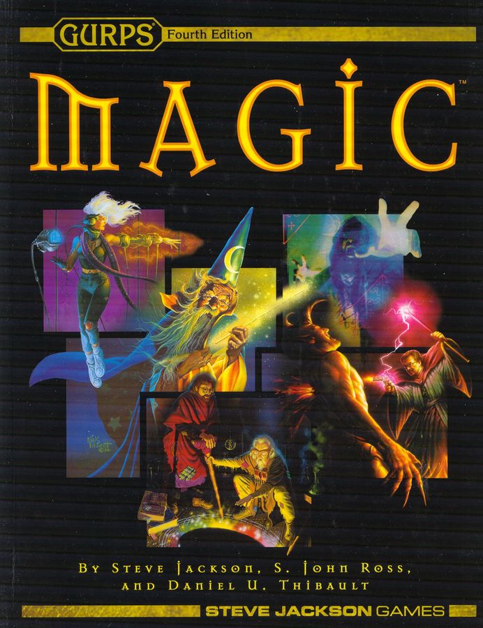 Gurps 4e Magic Role Playing Games Steve Jackson Games
