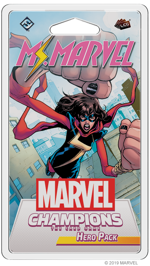 Marvel Champions LCG: Ms. Marvel Hero Pack Card Games Fantasy Flight