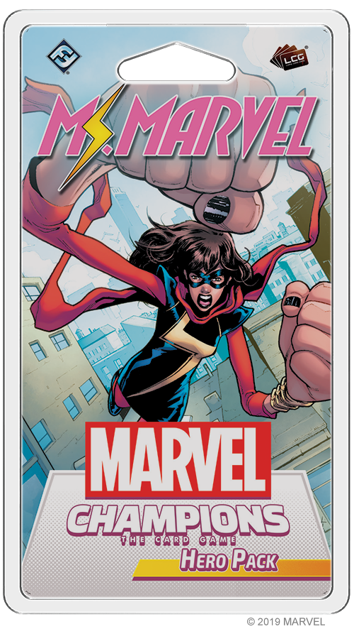 Marvel Champions: The Living Card Game - Ms. Marvel Hero Pack Home page Asmodee   