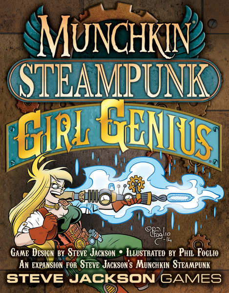 Munchkin Steampunk: Girl Genius Card Games Steve Jackson Games   