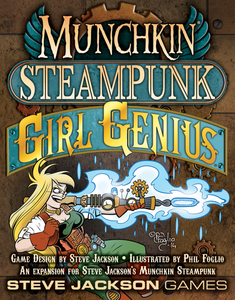 Munchkin Steampunk: Girl Genius Home page Other   
