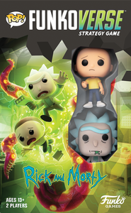 Funkoverse Strategy Game: Rick & Morty 100 Board Games Funko