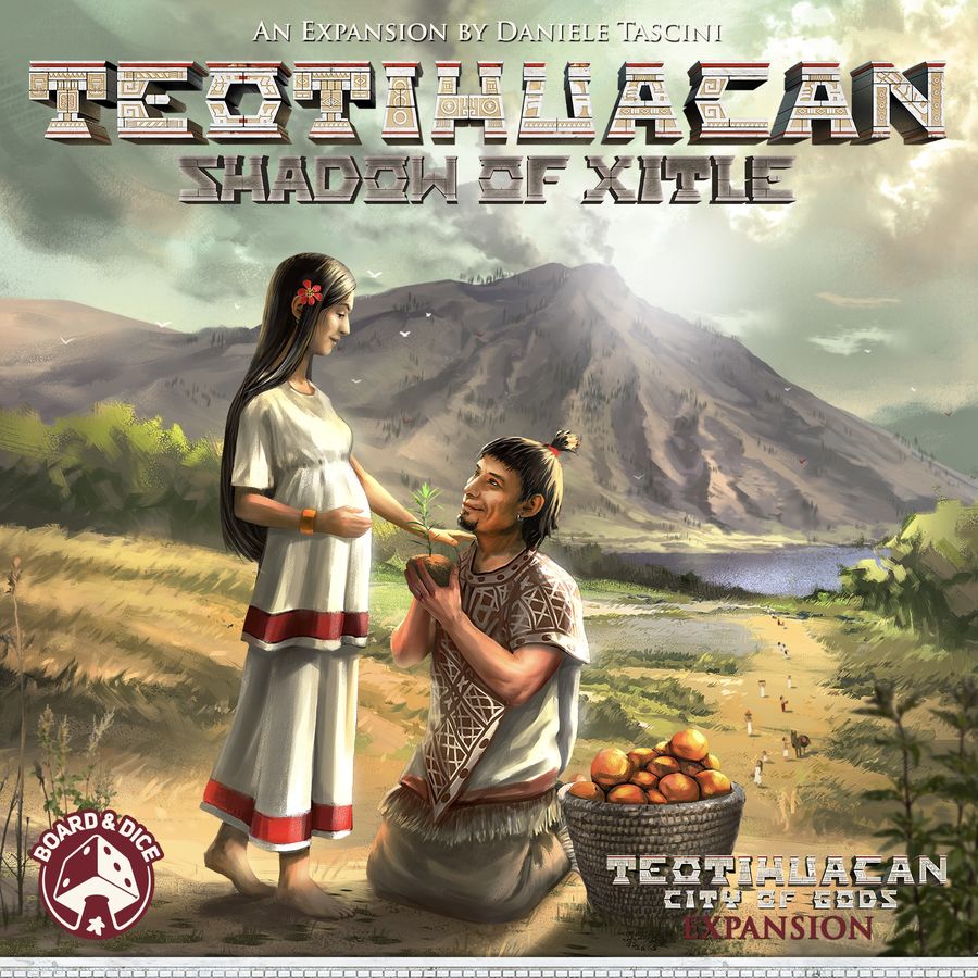 Teotihuacan: Shadow of Xitle Board Games Board & Dice