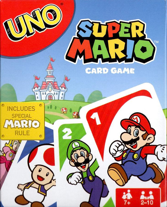 UNO Super Mario Bros Home page Mattel, Inc   