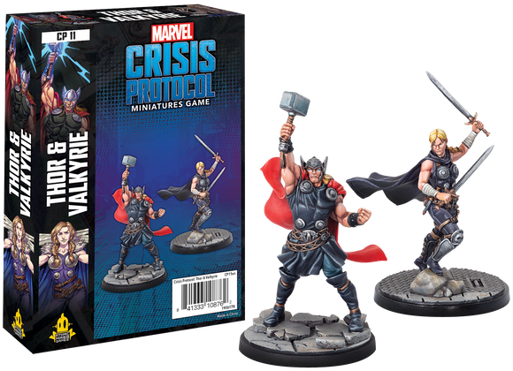 Marvel: Crisis Protocol - Thor and Valkyrie Home page Asmodee   