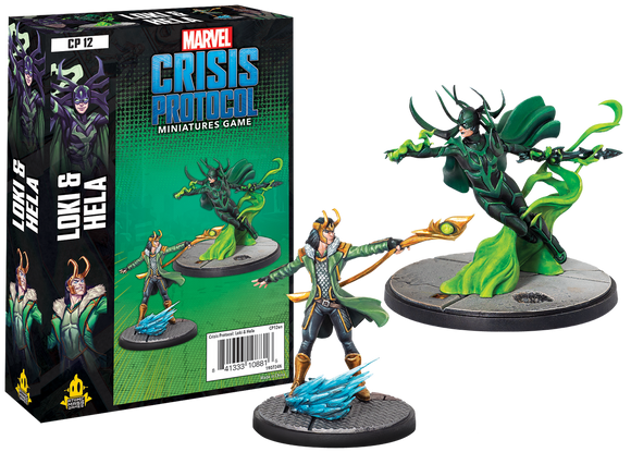 Marvel: Crisis Protocol - Loki and Hela Home page Asmodee   
