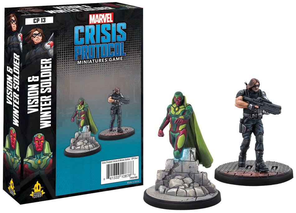 Marvel: Crisis Protocol - Vision and Winter Soldier Miniatures Atomic Mass Games   