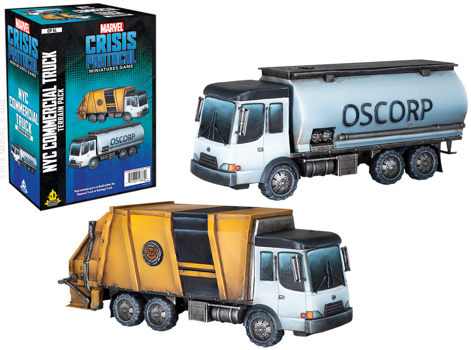Marvel: Crisis Protocol - Commercial Truck Terrain Pack Miniatures Atomic Mass Games   
