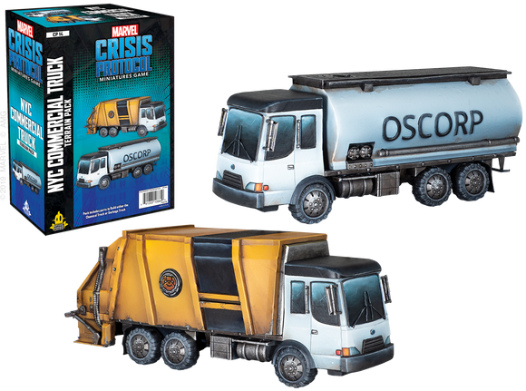 Marvel: Crisis Protocol - Commercial Truck Terrain Pack Home page Asmodee   