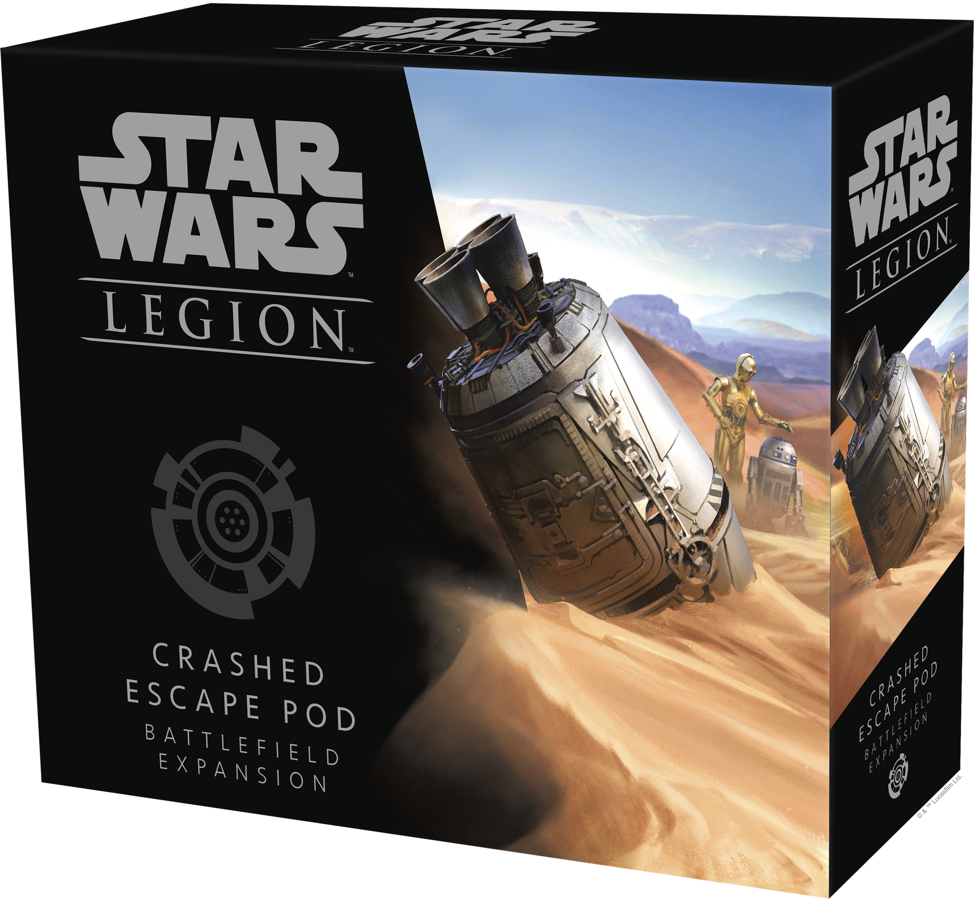 Star Wars: Legion - Crashed Escape Pod Battlefield Expansion Miniatures Atomic Mass Games   