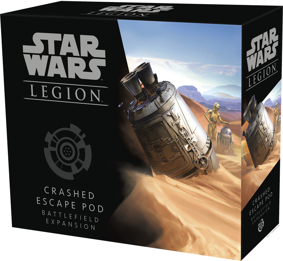 Star Wars: Legion - Crashed Escape Pod Battlefield Expansion Miniatures Atomic Mass Games   