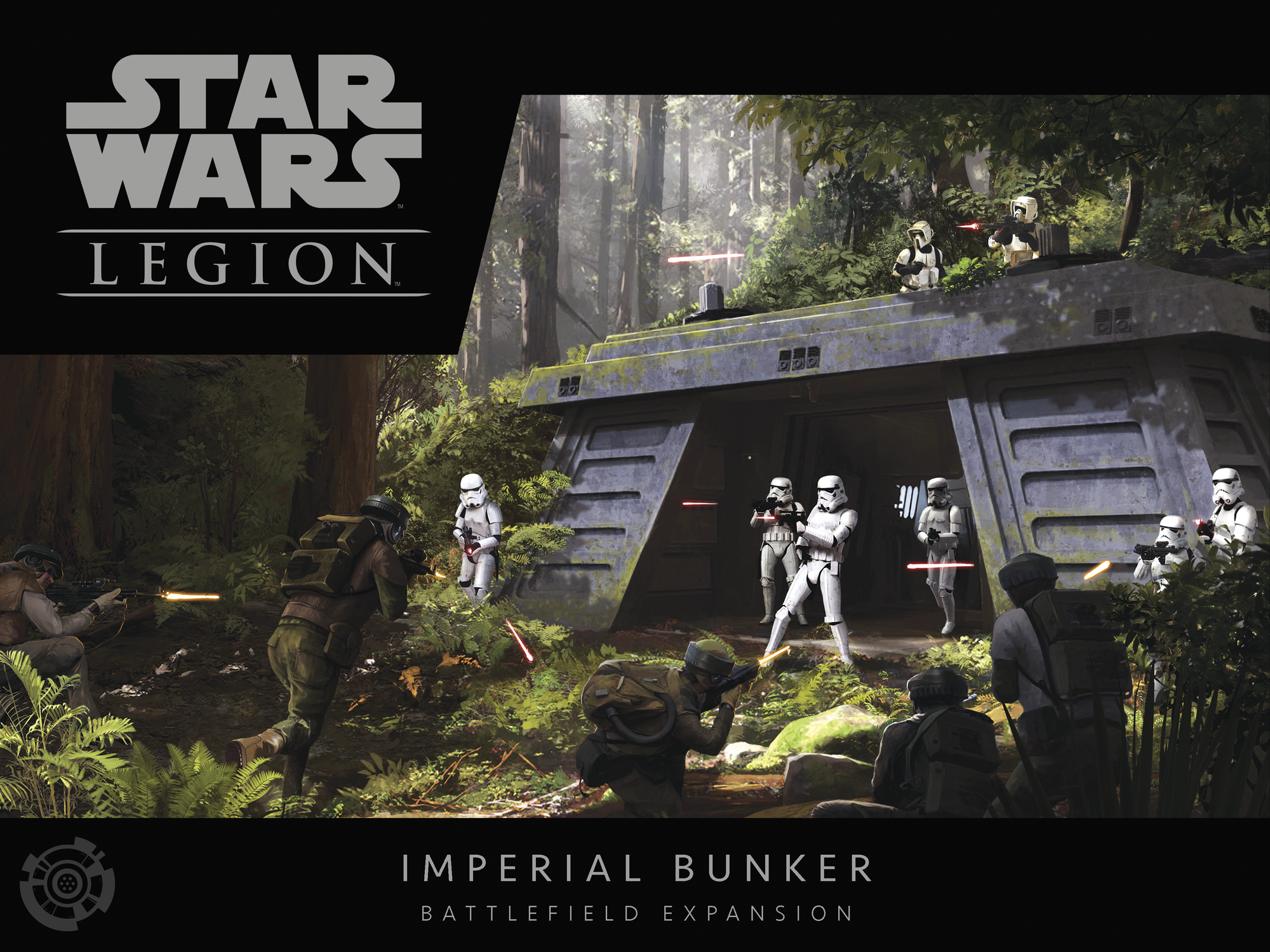 Star Wars: Legion - Imperial Bunker Battlefield Expansion Miniatures Atomic Mass Games   