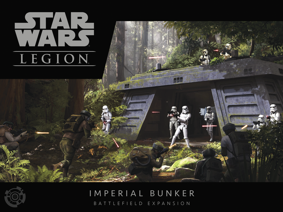 Star Wars: Legion - Imperial Bunker Battlefield Expansion Miniatures Atomic Mass Games   