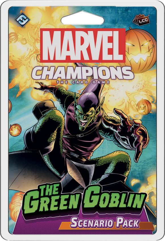Marvel Champions: The Living Card Game - The Green Goblin Scenario Pack Home page Asmodee   