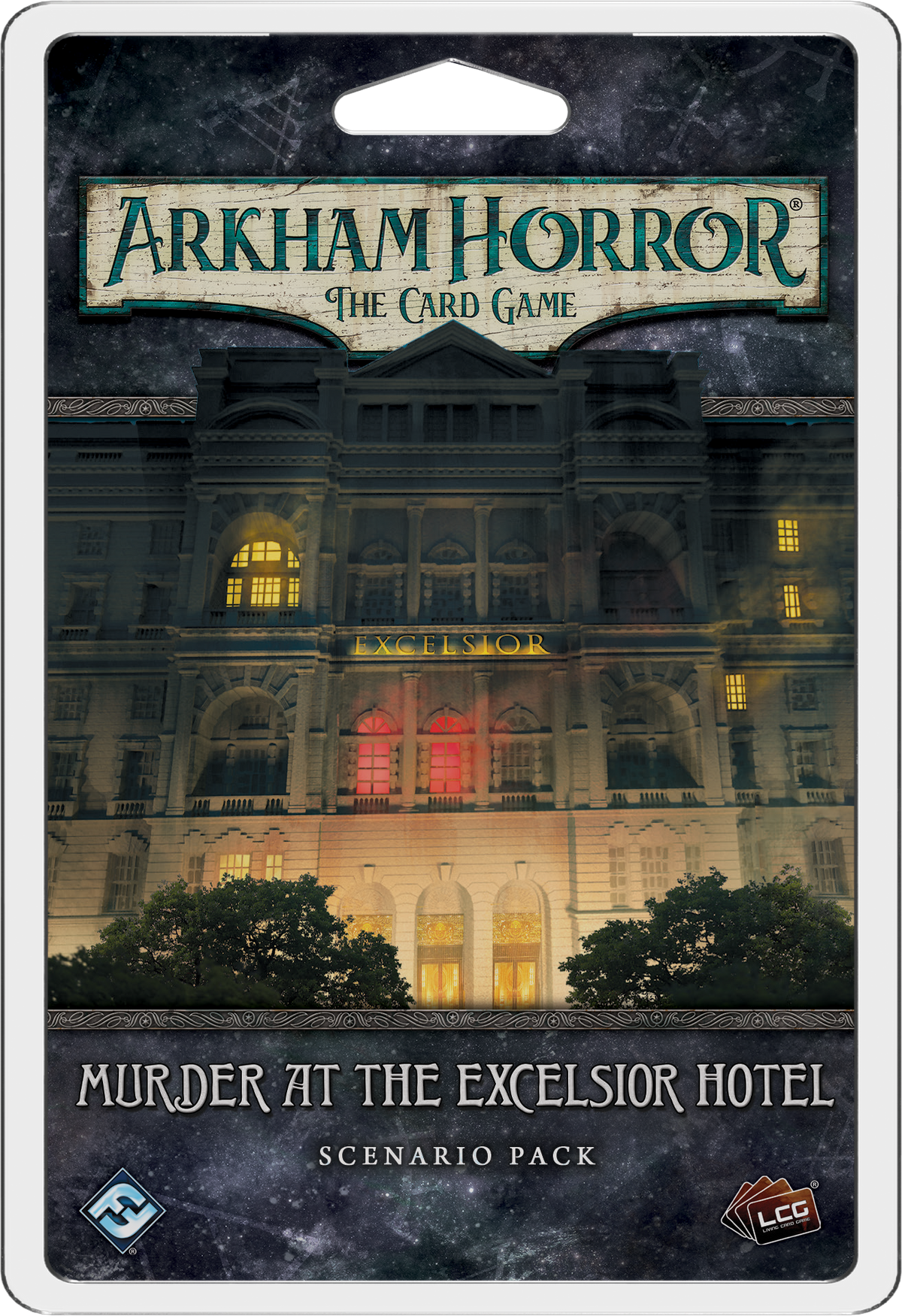 Arkham Horror Card Game: Murder at the Excelsior Hotel Scenario Pack Card Games Fantasy Flight   