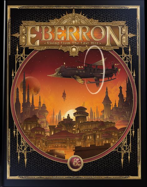 D&D 5e Eberron: Rising from the Last War - Limited Edition Hobby Shop Cover Role Playing Games Wizards of the Coast   