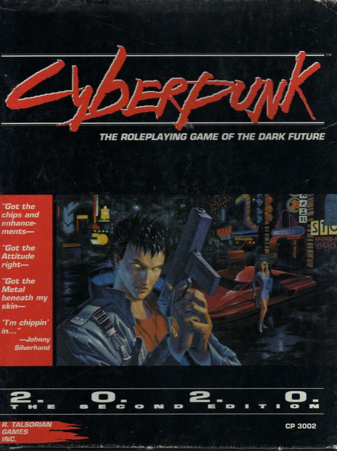 Cyberpunk 2020 RPG Role Playing Games R Talsorian Games   