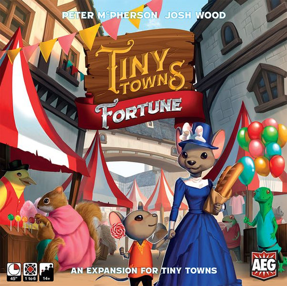 Tiny Towns: Fortune Expansion Home page Alderac Entertainment Group   
