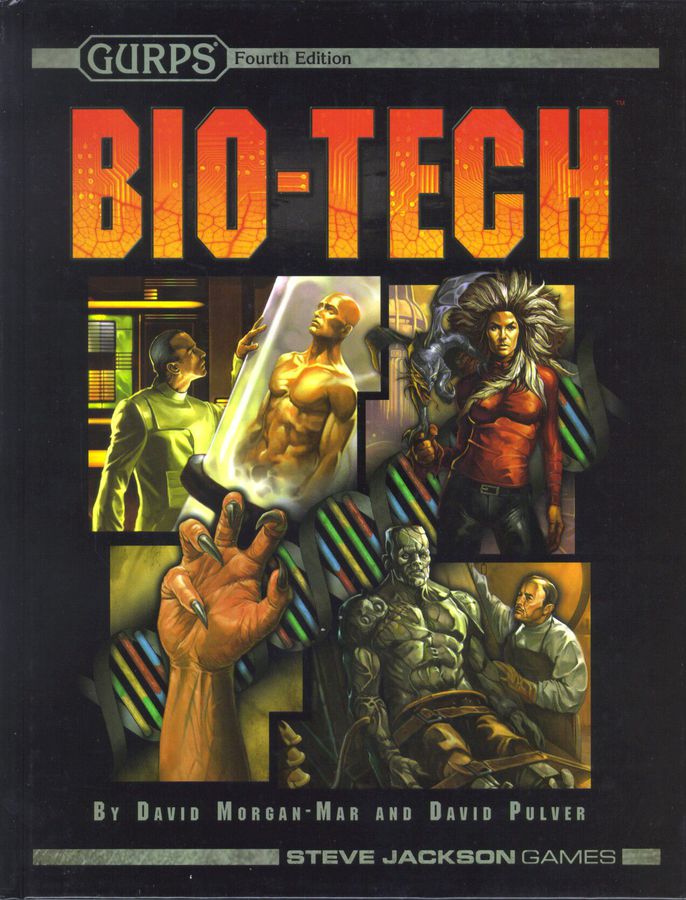 Gurps 4e Bio-Tech Role Playing Games Steve Jackson Games