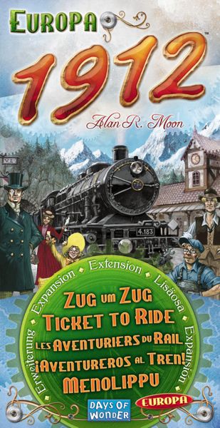 Ticket to Ride: Europa 1912 Expansion Board Games Asmodee   