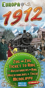 Ticket to Ride: Europa 1912 Expansion Home page Asmodee   
