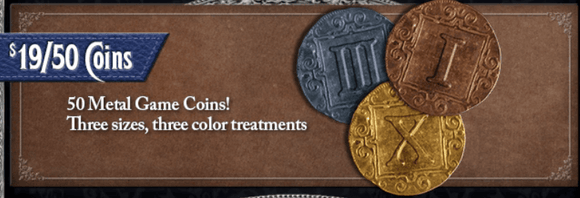 Edge of Darkness: Metal Coins Home page Alderac Entertainment Group   