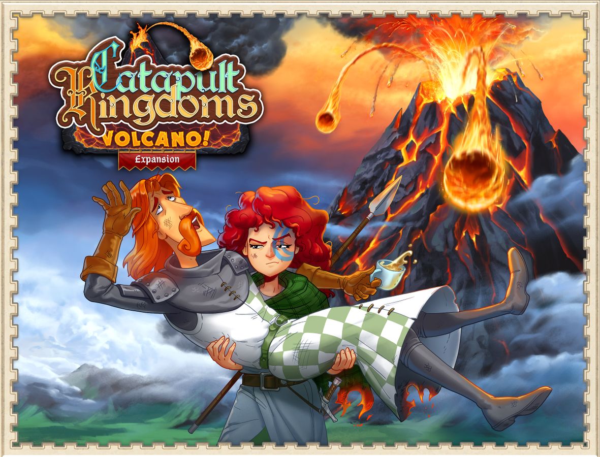 Catapult Kingdoms Volcano Board Games Other