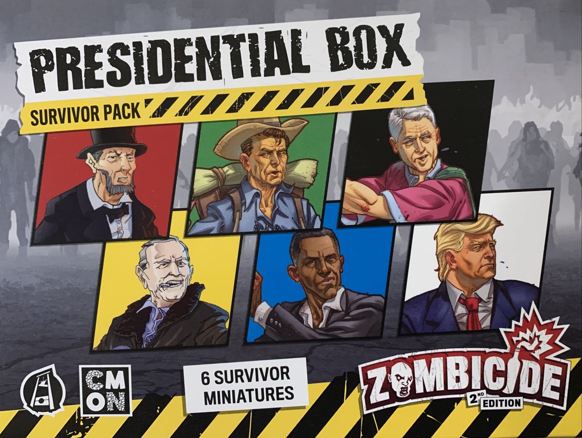 Zombicide 2e Presidential Box Miniatures Cool Mini or Not