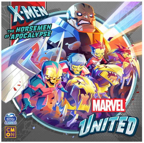 Marvel United X-Men The Horseman of Apocalypse Kickstarter Edition Board Games Cool Mini or Not   