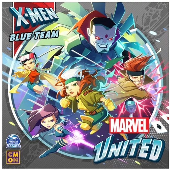 Marvel United X-Men Blue Team Kickstarter Edition Board Games Cool Mini or Not   
