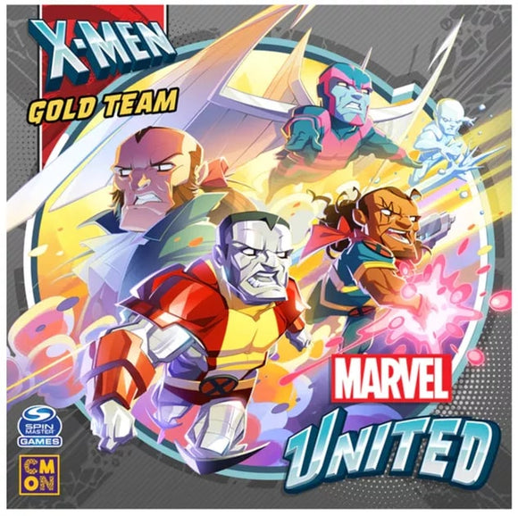 Marvel United X-Men Gold Team Kickstarter Edition Board Games Cool Mini or Not   
