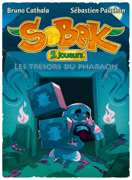 Sobek 2 Player Expansion: Treasures of the Pharoh Board Games Pandasaurus Games   