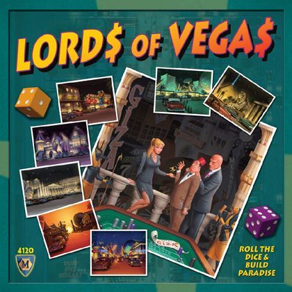 Lords of Vegas Board Games Mayfair Games