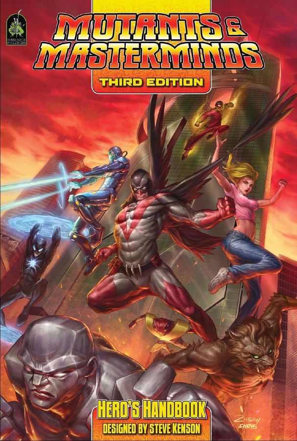 Mutants & Masterminds 3e Hero's Handbook Role Playing Games Other