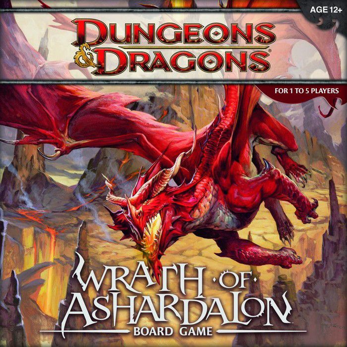Dungeons & Dragons: Wrath of Ashardalon Board Game Board Games Wizards of the Coast