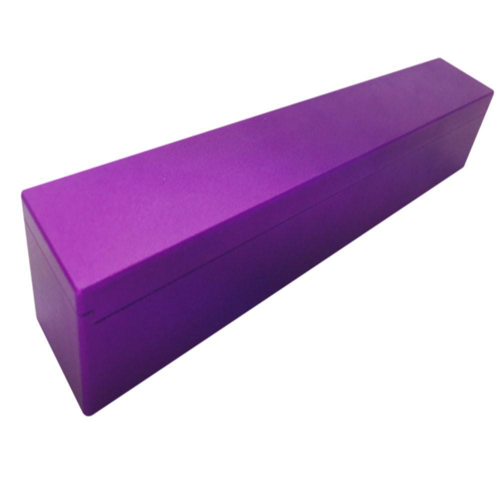 Norse Foundry Anodized Aluminum Polyhedral Dice Set with Vault: Lich Purple Dice Norse Foundry