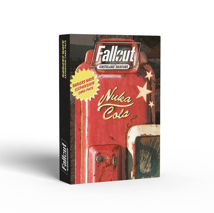 Fallout: Wasteland Warfare – Raiders Wave Expansion Card Pack Miniatures Modiphius Entertainment