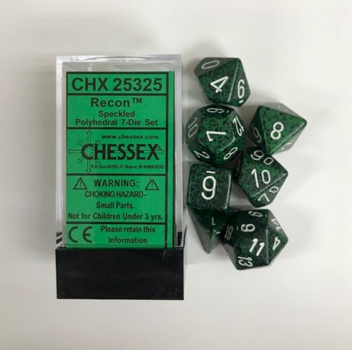 Chessex Speckled Recon 7ct Polyhedral Set (25325) Dice Chessex   