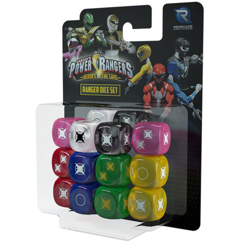 Power Rangers: Heroes of the Grid - Ranger Dice Set Miniatures Other