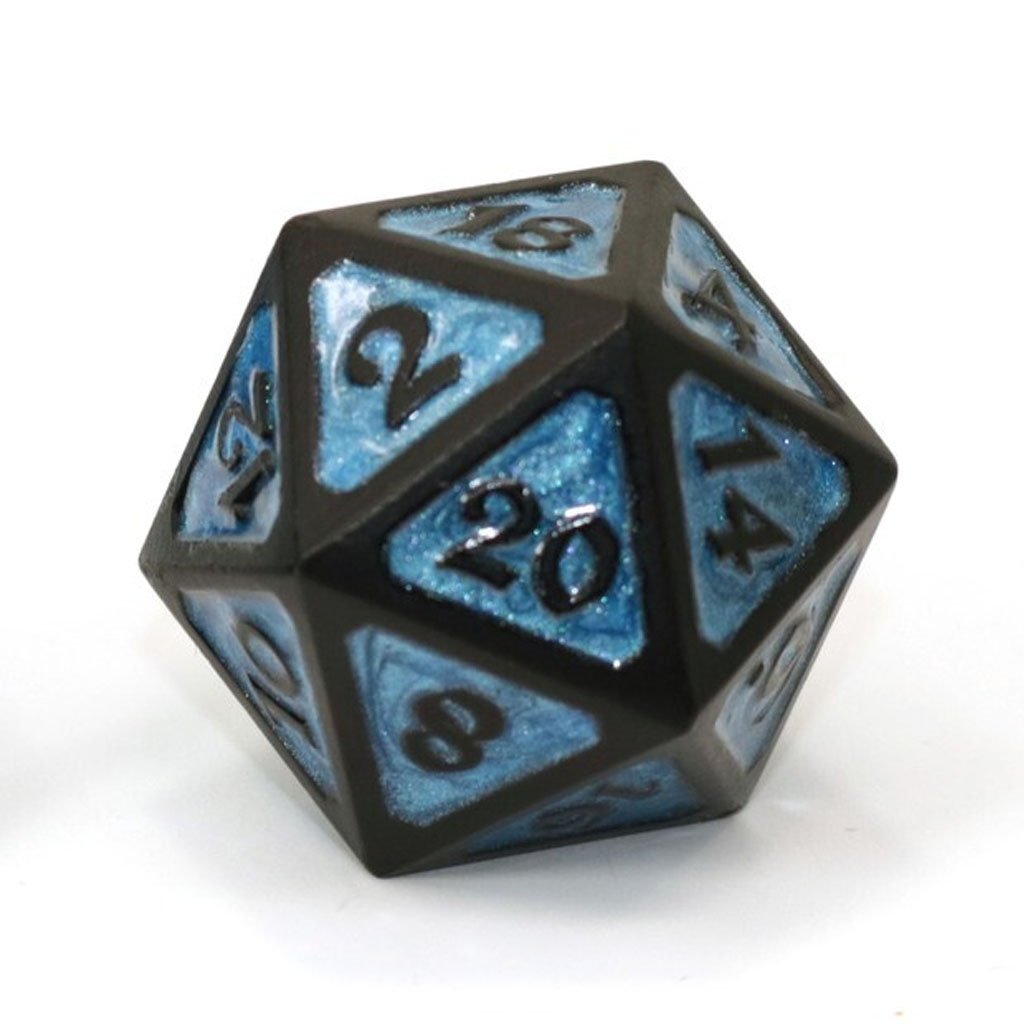 Die Hard Dice Metal Tempest Frostbite Dire D20 Dice Die Hard Dice